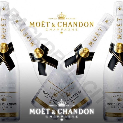 Moet White party Computer Printed Backdrop - Backdrop City