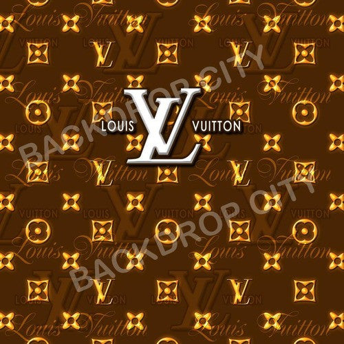 Louis Vuitton Computer Printed Backdrop - Backdrop City